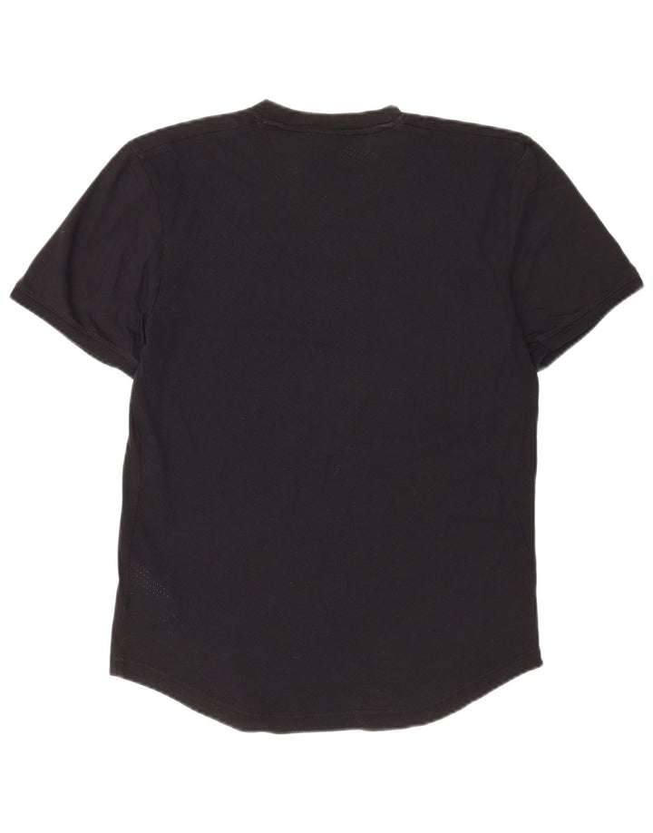 ADIDAS Grafisk T-shirt top til mænd, lille sort bomuld