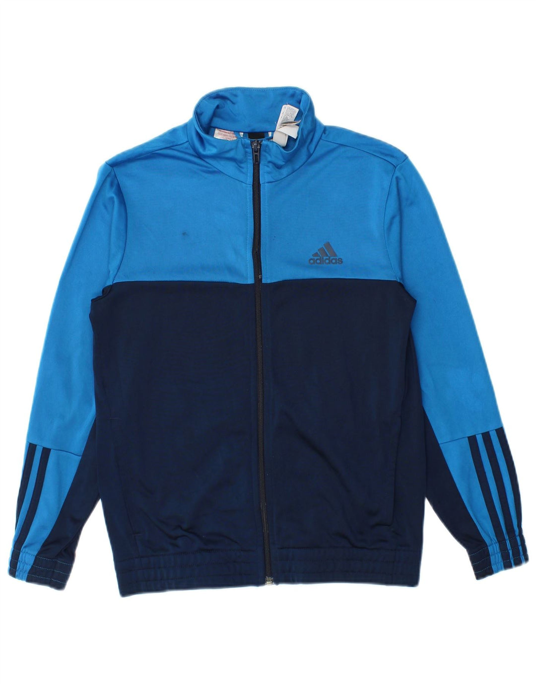 Adidas Træningsdragt Topjakke til drenge 11-12 år Navy Blue Colourblock