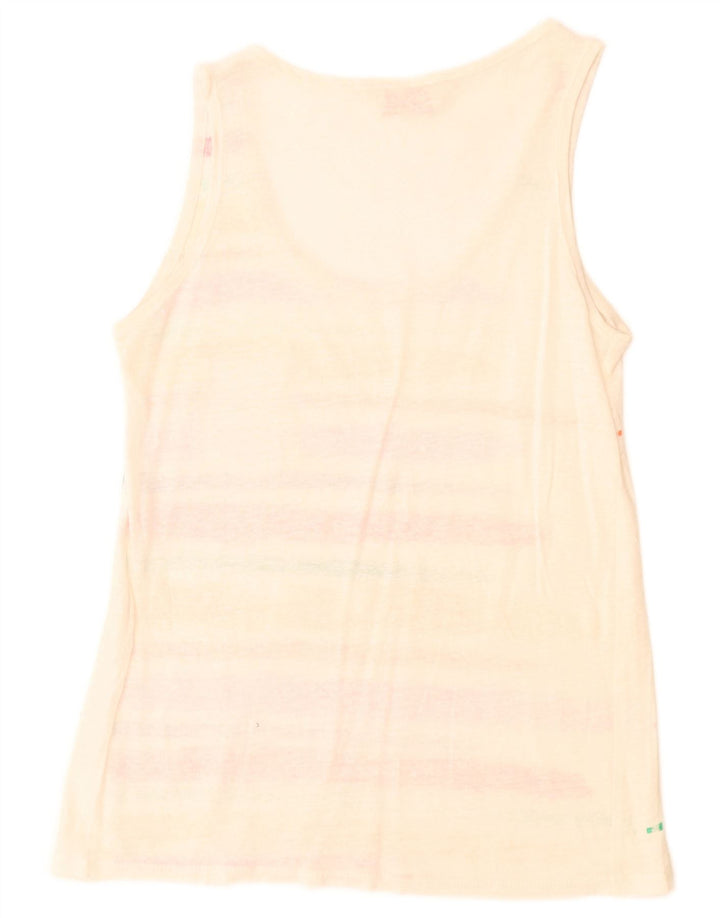 Zara Damevest Top UK 12 Medium Flerfarvet Stribet