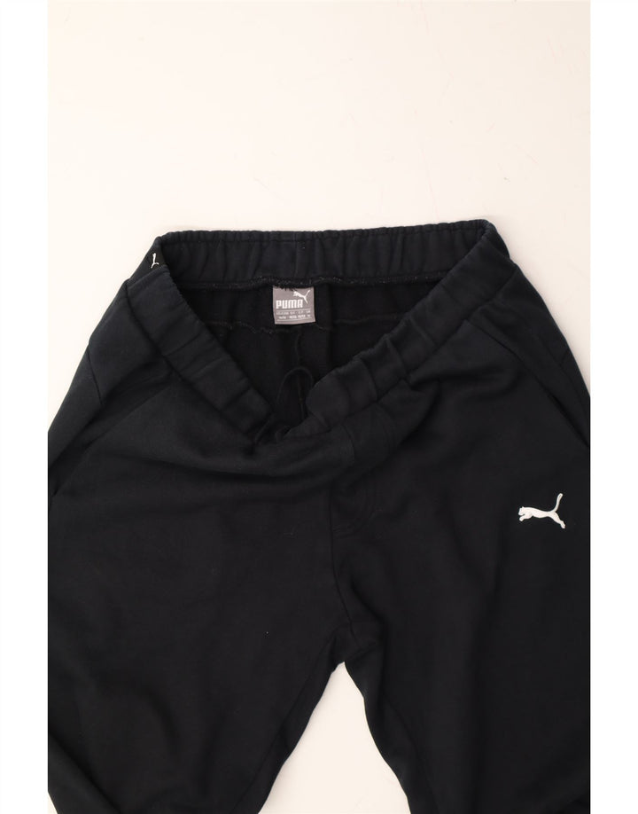 PUMA Mens Tracksuit Trousers Joggers Medium  Black Vintage Puma and Second-Hand Puma from Messina Hembry 