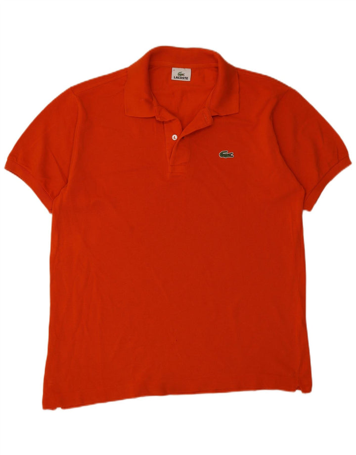 Lacoste herre poloskjorte str. 4 Medium Orange bomuld