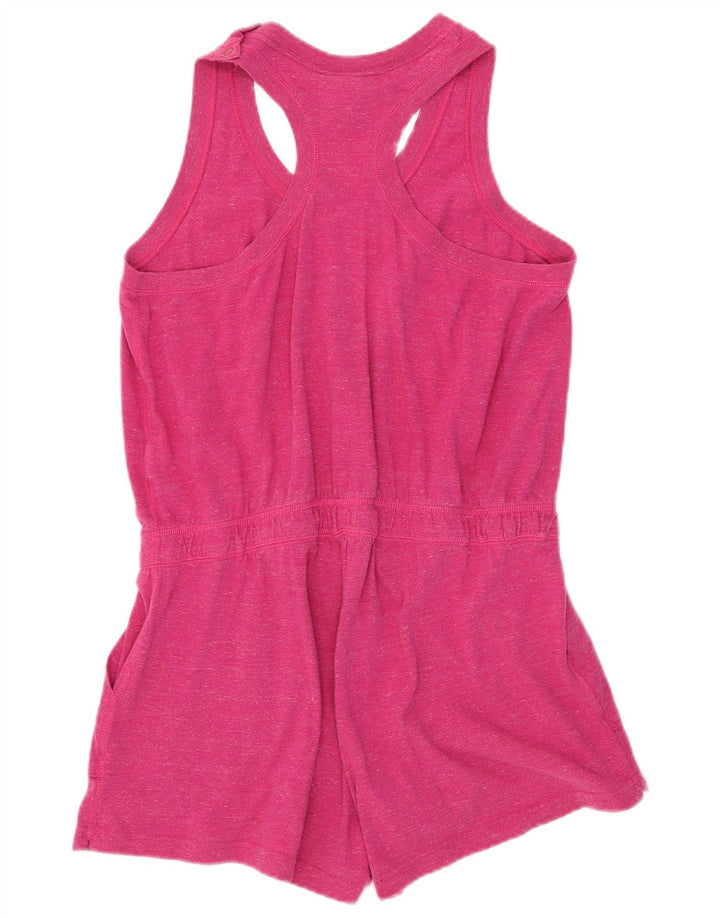 Nike Dame Ærmeløs Playsuit UK 16 Large Pink Bomuld