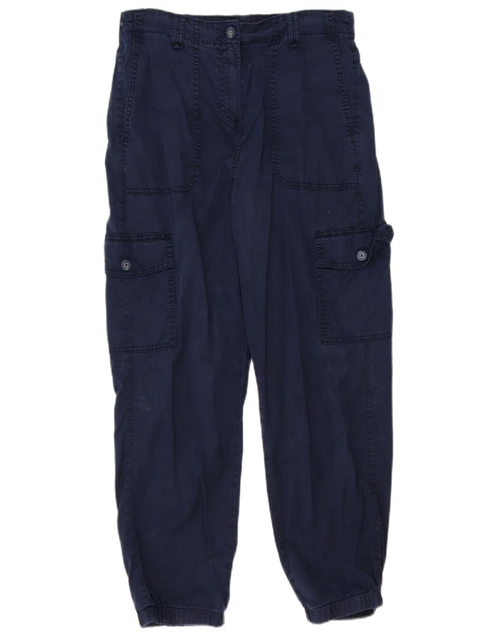 Marks & Spencer Cargo Bukser til kvinder UK 12 Medium W32 L27 Marineblå