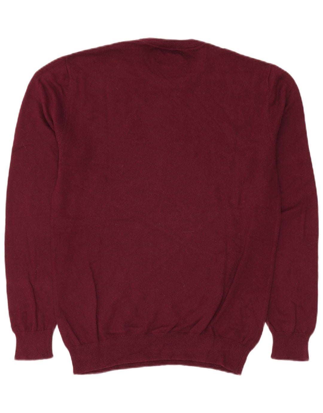 Jack Wills Herre Crew Neck Jumper Sweater lille rødbrun bomuld