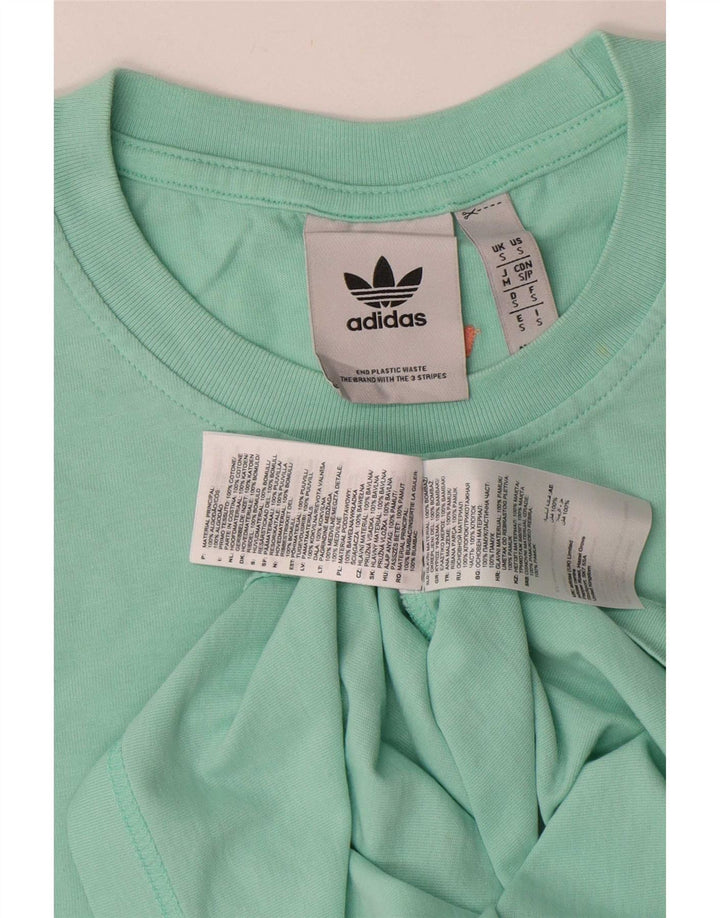 Adidas Herre grafisk T-shirt top lille grøn bomuld