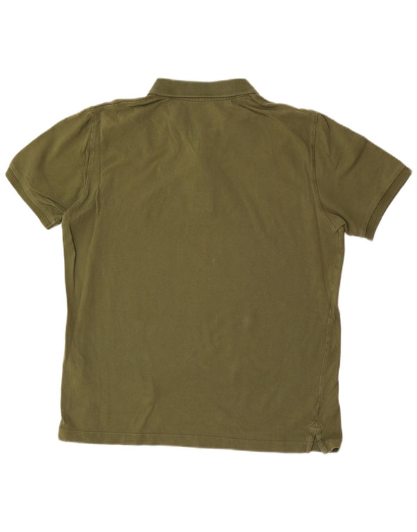 Dacks herre poloshirt stor kaki bomuld