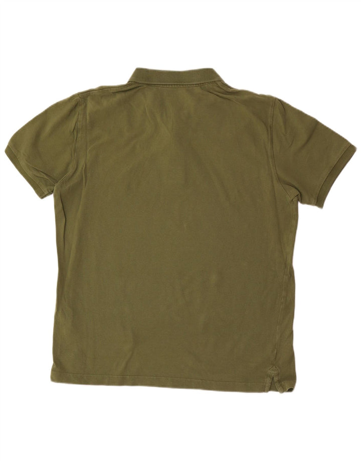 Dacks herre poloshirt stor kaki bomuld