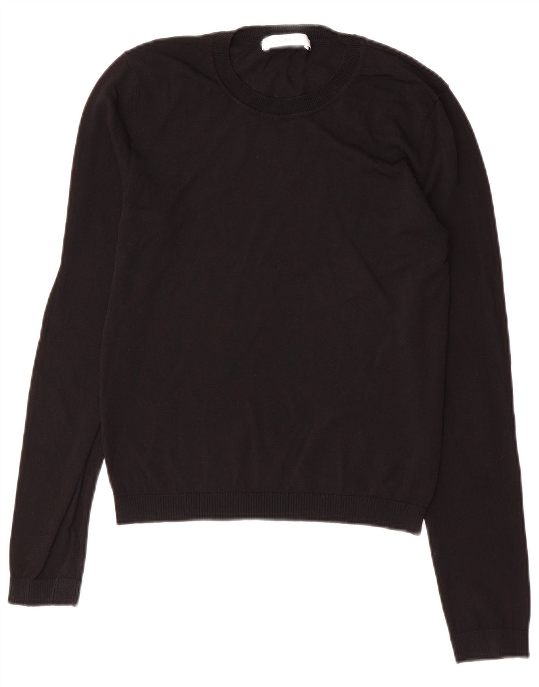 Zara Dame sweater med rund hals DK 10 Lille sort