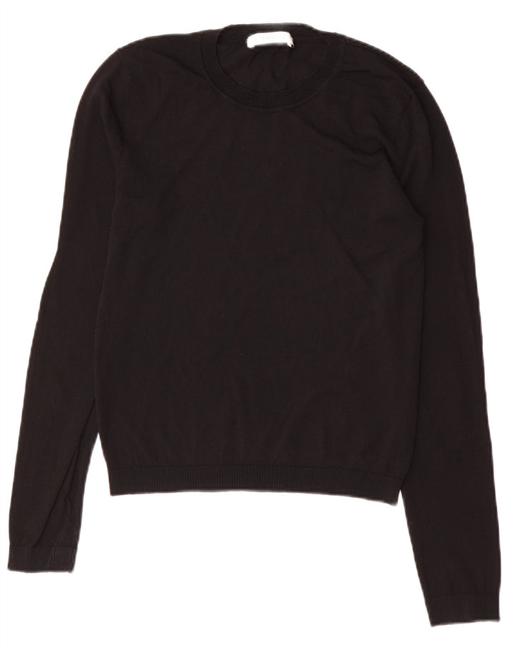Zara Dame sweater med rund hals DK 10 Lille sort