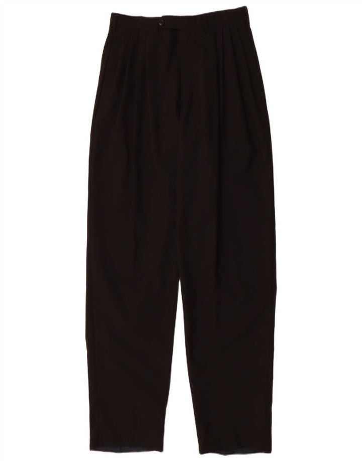 GIAN MARCO VENTURI Pegged jakkesæt til mænd W30 L35 Sort