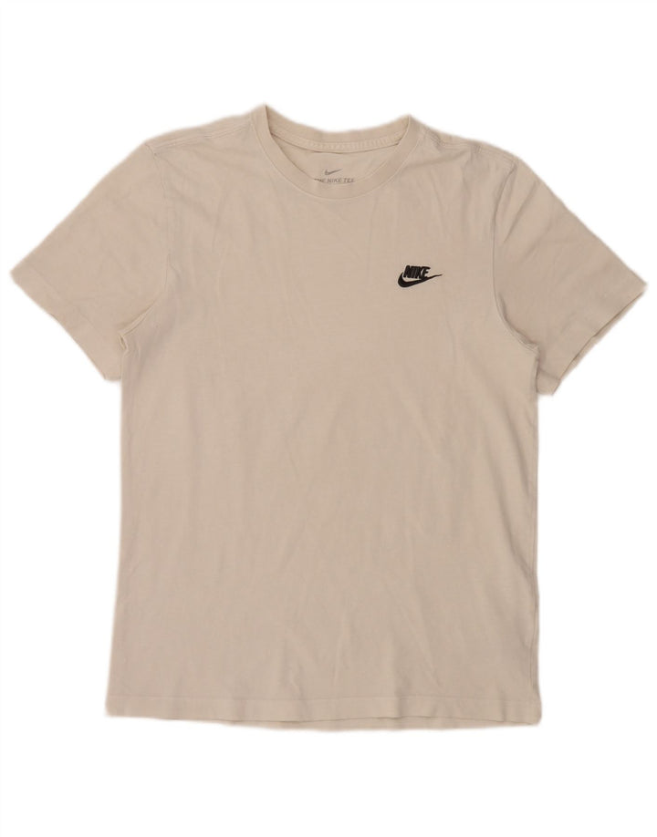 Nike herre T-shirt top lille hvid bomuld