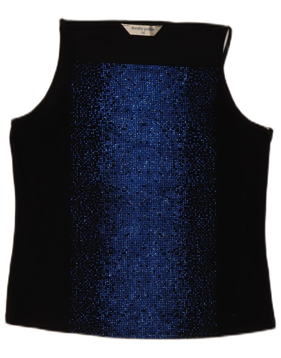 Dorothy Perkins Dame Cami Top UK 16 Large Black Polyester