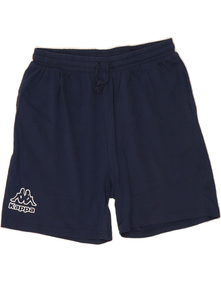 KAPPA Mens Sport Shorts XL Navy Blue Cotton Vintage Kappa and Second-Hand Kappa from Messina Hembry 