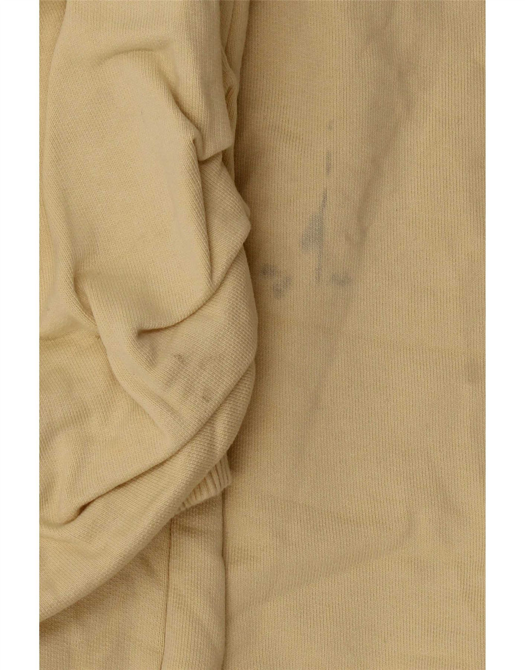 Zara Dame Sweatshirt Jumper UK 14 Medium Gul Bomuld