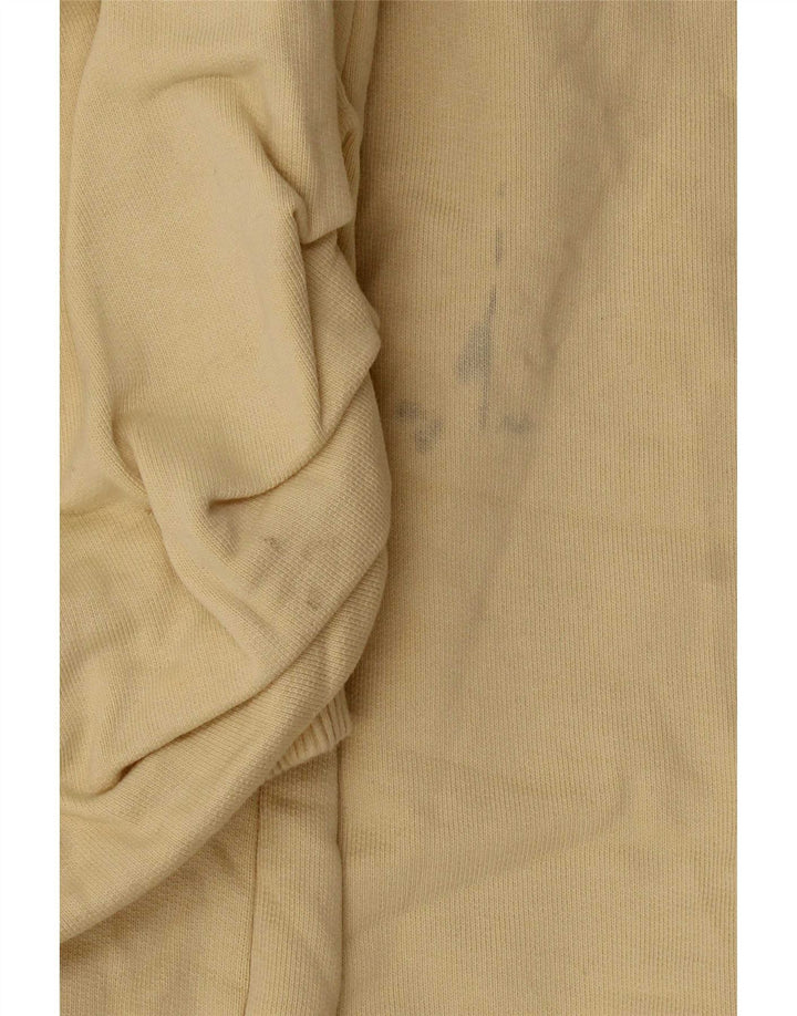 Zara Dame Sweatshirt Jumper UK 14 Medium Gul Bomuld