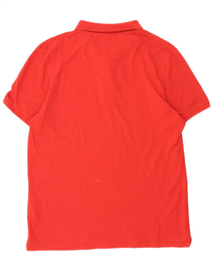 Lyle & Scott herre poloshirt XL rød bomuld