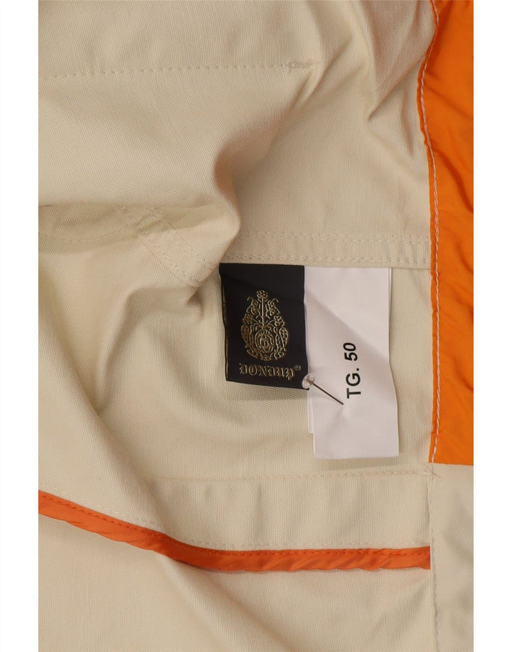 Dondup Herre Hooded Utility Jacket IT 50 Large Off White Polyamid