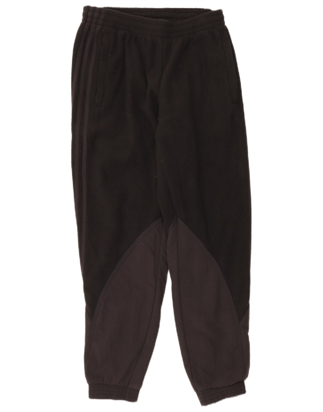 ADIDAS Herre fleece træningsdragt Bukser Joggers Lille sort polyester