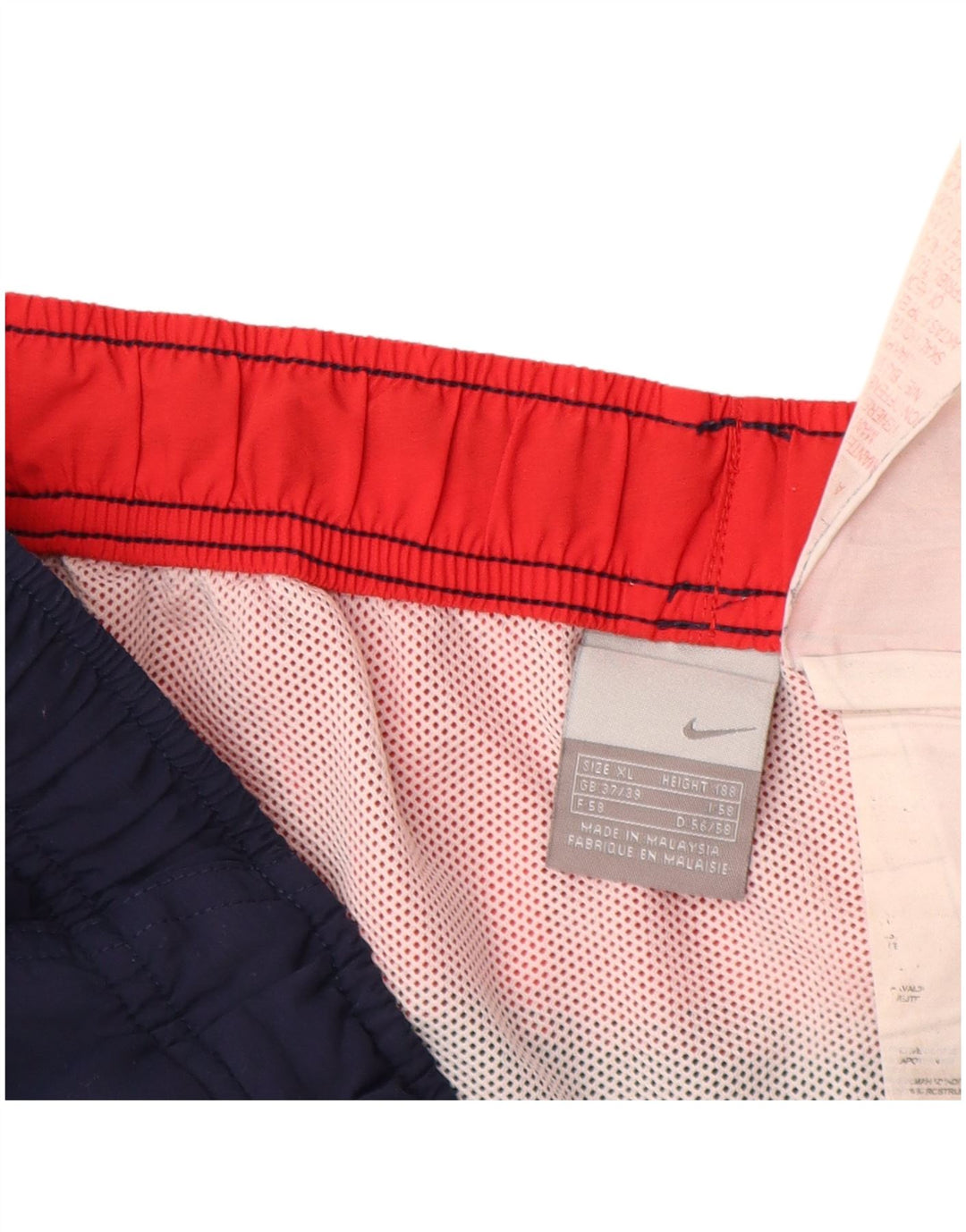 NIKE Sportshorts til mænd XL Marineblå Colourblock