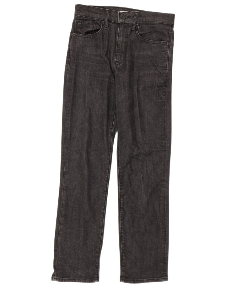 Levi's Womens 724 Højtaljede lige jeans W27 L27 Grå