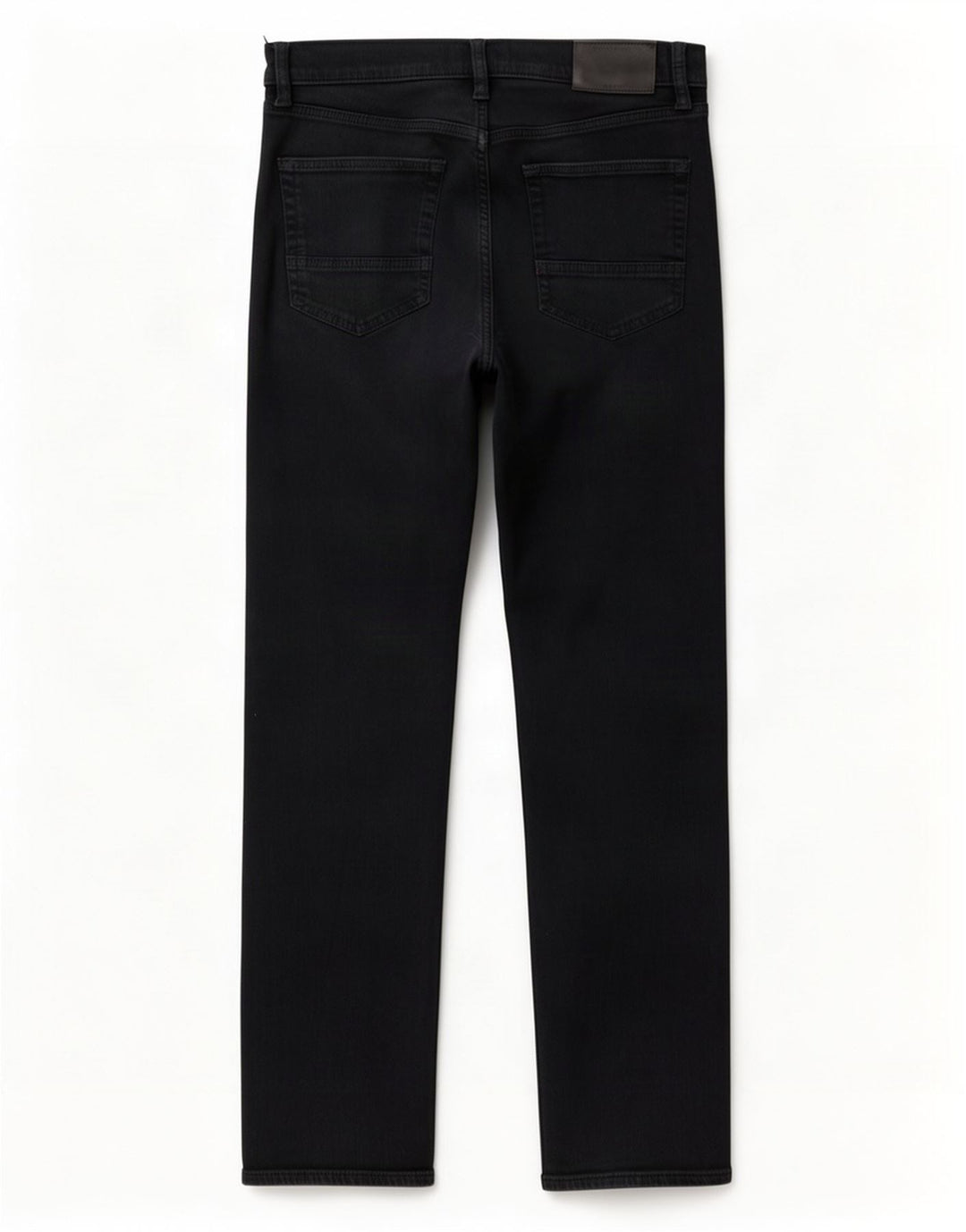 Marks & Spencer Straight Jeans til mænd W32 L31 Sort bomuld