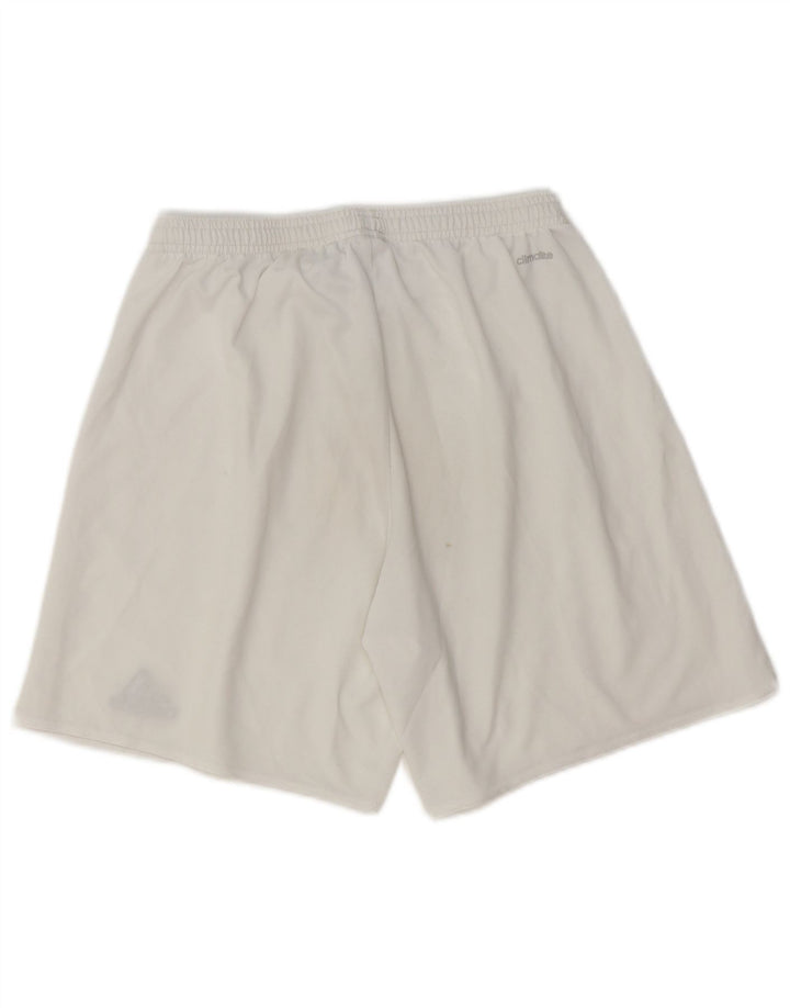 Adidas Herre Climalite Sport Shorts Medium White Polyester