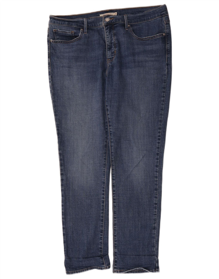 Levi's Dame 312 Shaping Slim Jeans W32 L30 Blå Bomuld