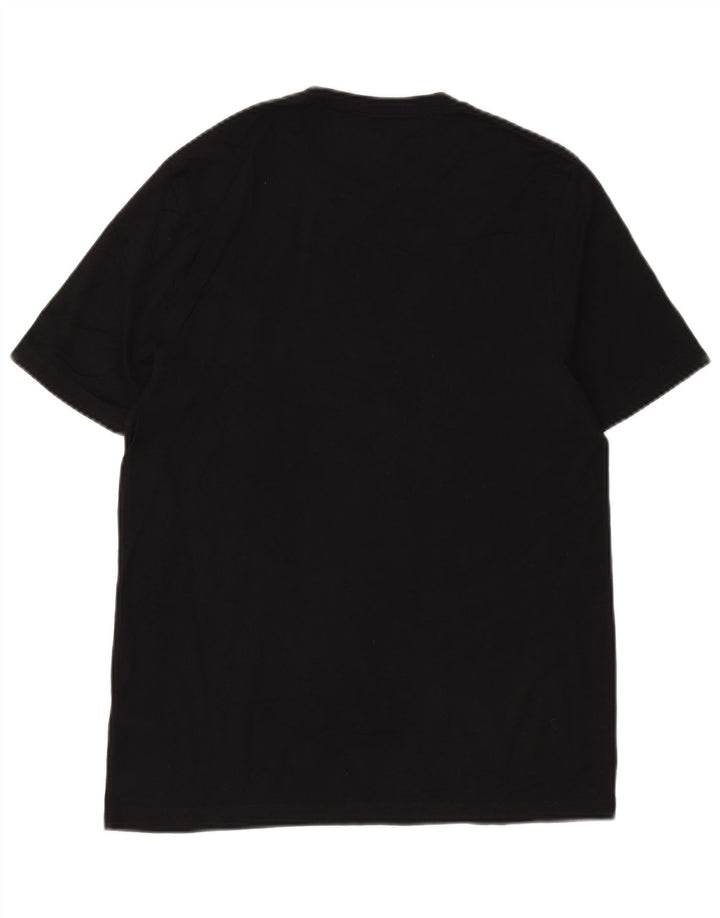Dkny Herre Grafisk T-Shirt Top Lille Sort Bomuld