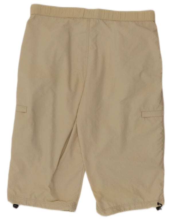 Asics Herre Cargo Shorts W34 Large Beige Polyamid