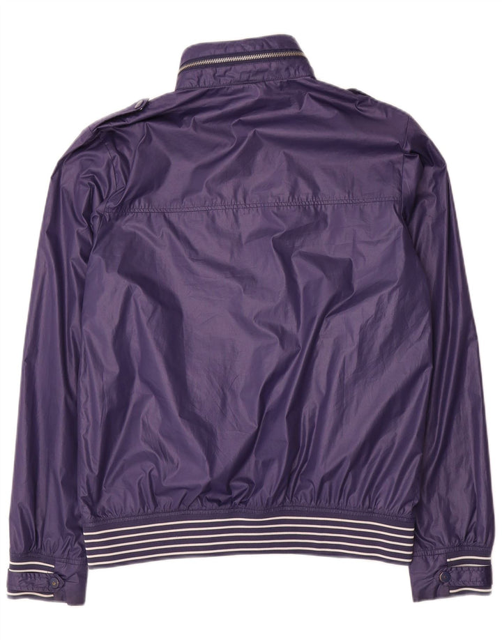 Converse Militær regnjakke med hætte til mænd UK 38 Medium Purple Polyester