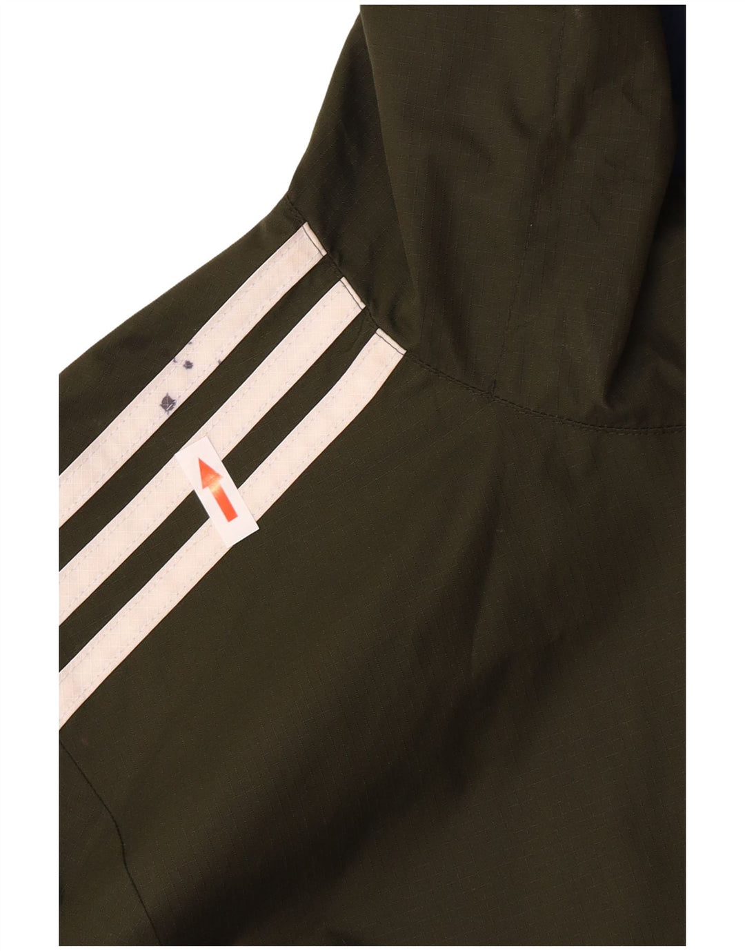 Adidas Herre Hooded Bomber Vendbar Jacket UK 36 Small Khaki Polyester