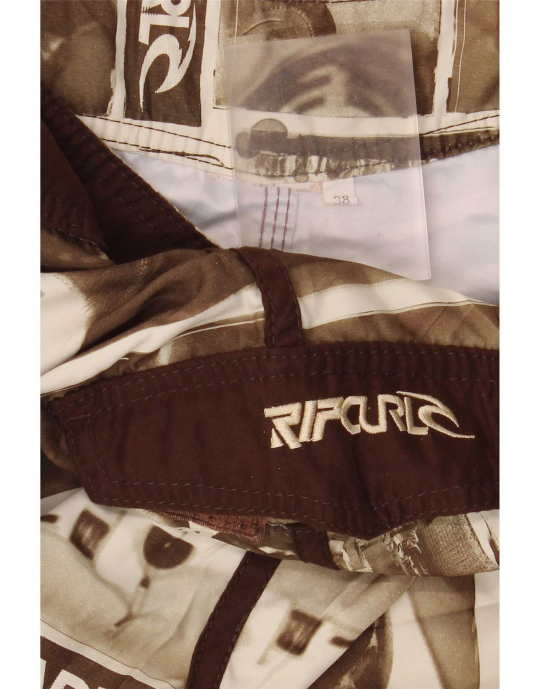 Rip Curl Herre grafiske svømmeshorts XL Brun Patchwork