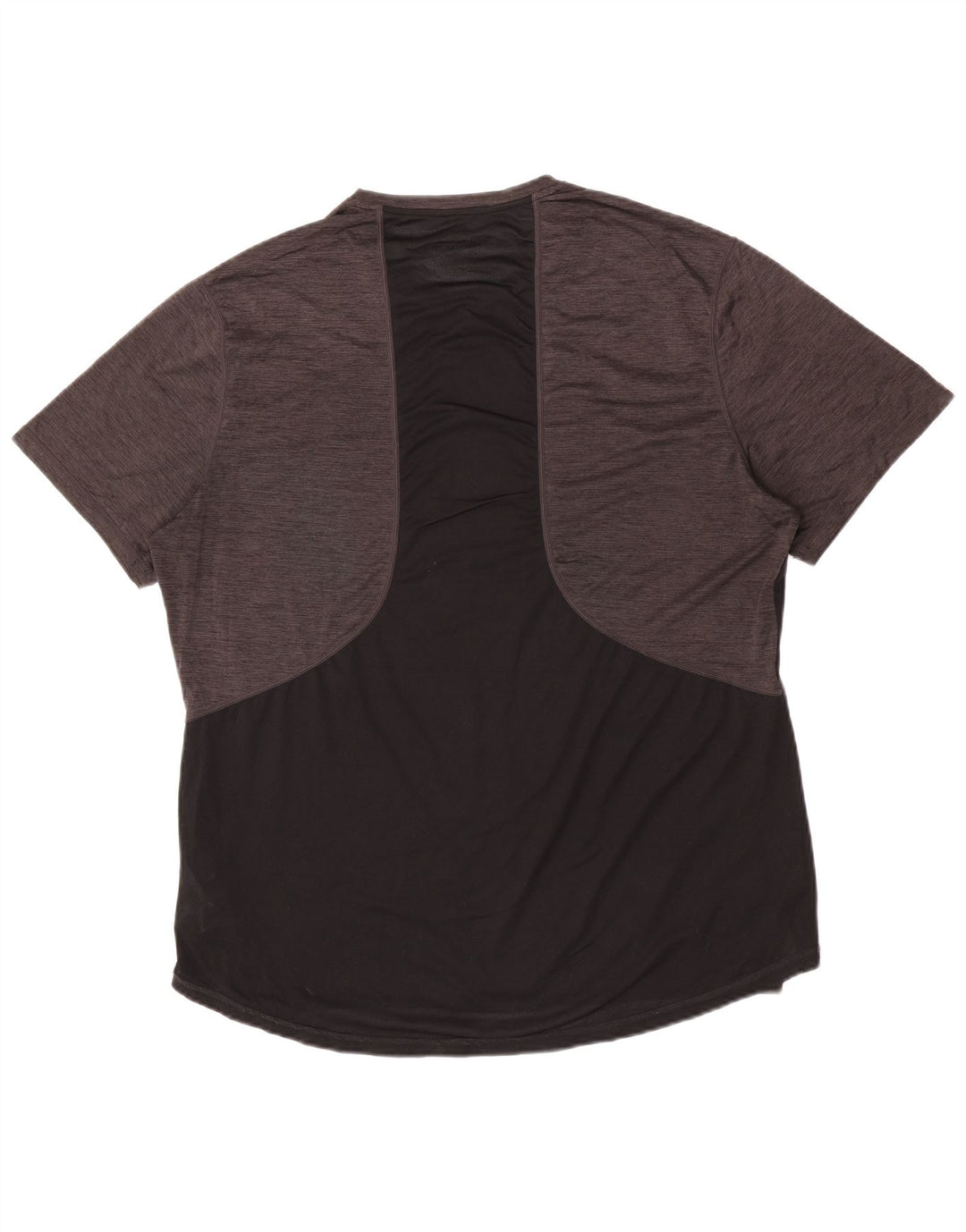 Umbro Herre T-Shirt Top 2XL Grå Colourblock Polyester