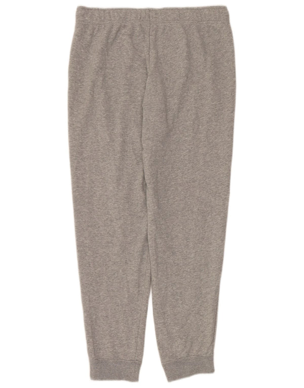 Nike Dame træningsdragt Bukser Joggers UK 14 Large Grey Cotton Sports