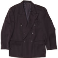 Hugo Boss Herre dobbeltradet blazerjakke EU 48 Medium Navy Blue