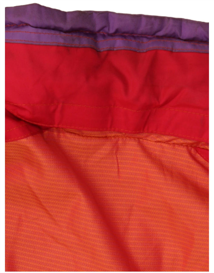 Dubin Dame Oversized Windbreaker Jacket IT 42 Medium Orange Colourblock
