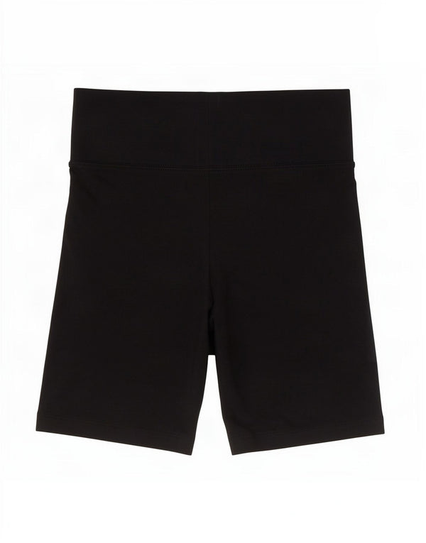Nike Womens Sport Shorts UK 10 Small Black Cotton