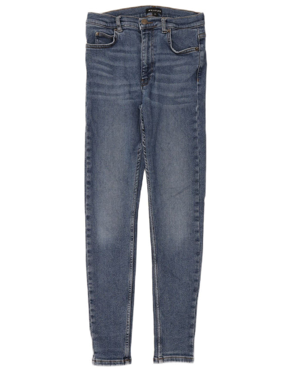 Whistler Womens Skinny Jeans W27 L30 Blue Cotton
