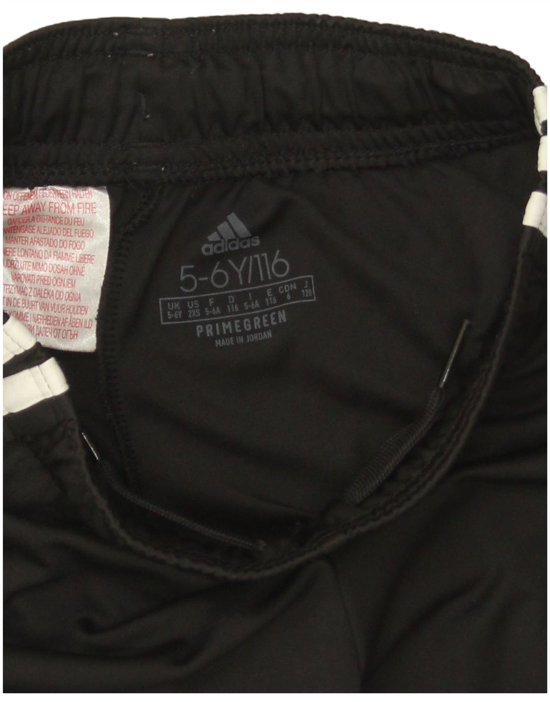 Adidas Boys Aeroready Sports Shorts 5-6 år Sort polyester