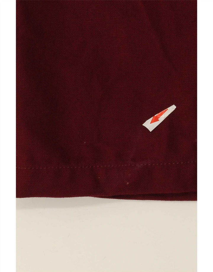 Carhartt Herre 3 Button Blazer Jacket UK 40 Large Burgundy