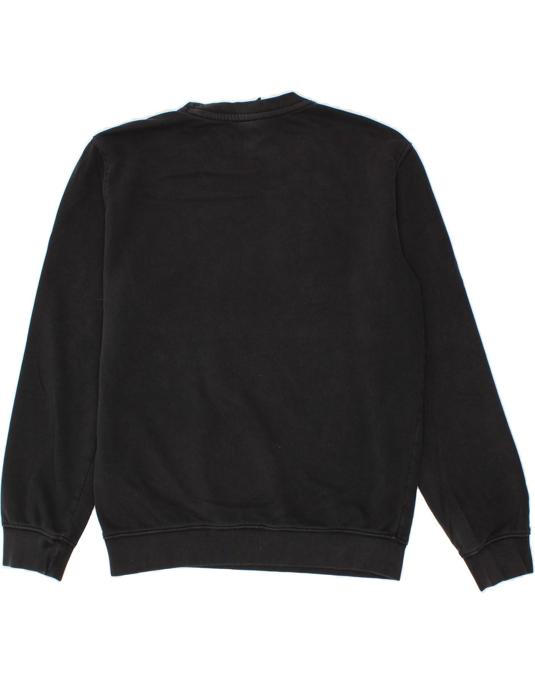 CHAMPION Mens Graphic Sweatshirt Jumper Medium Black Cotton Vintage Champion and Second-Hand Champion from Messina Hembry 