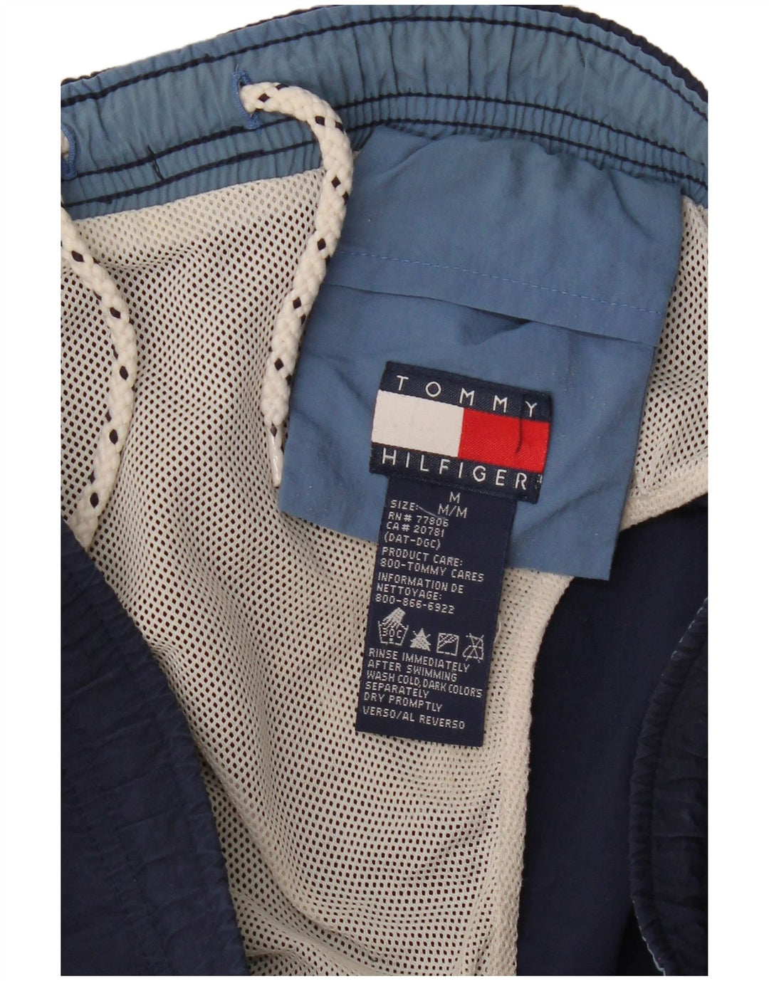 Tommy Hilfiger Badeshorts til mænd Medium Marineblå