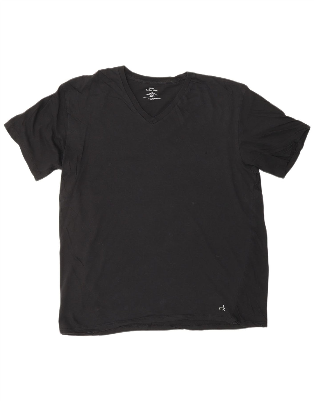 CALVIN KLEIN Herre T-Shirt Top Stor Sort