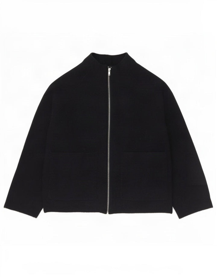 Cos Oversized cardigan sweater til kvinder UK 6 XS Marineblå Uld