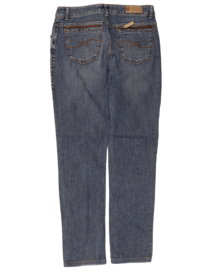 Trussardi Dame Slim Jeans W27 L28 Blå Bomuld