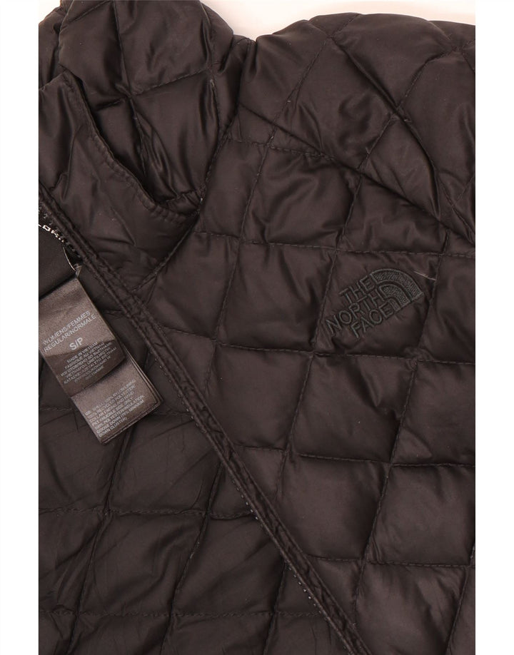 The North Face Quiltet jakke til kvinder UK 10 Lille sort nylon