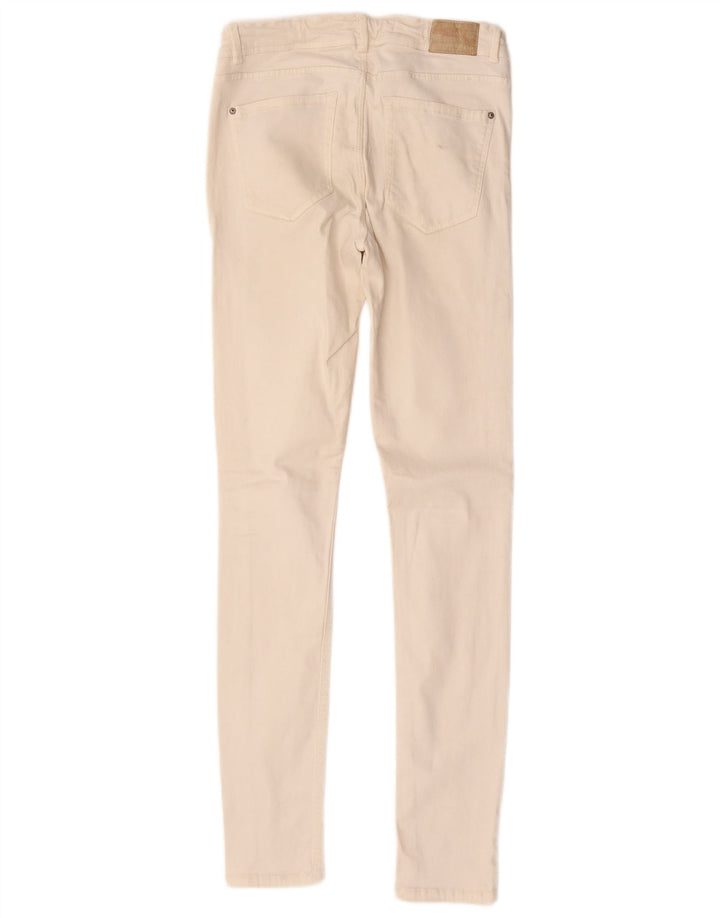 Zara Dame Skinny Jeans W28 L31 Beige