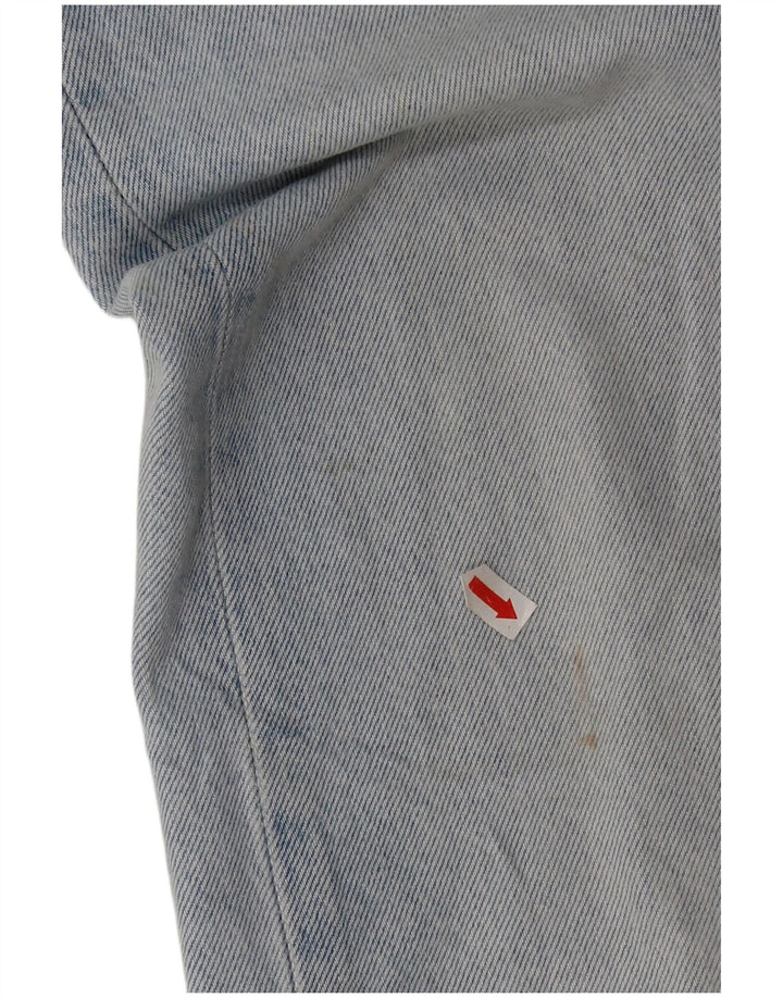 Levi's Dame Ribcage Straight Jeans W25 L29 Blå Bomuld