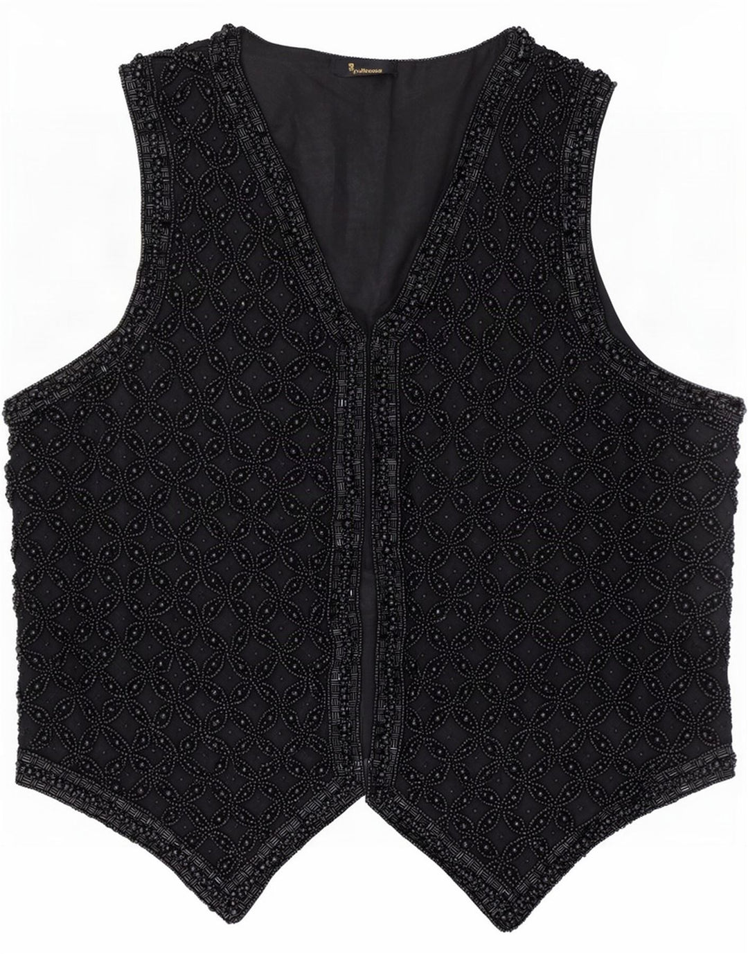 Vintage damevest UK 14 Medium Black