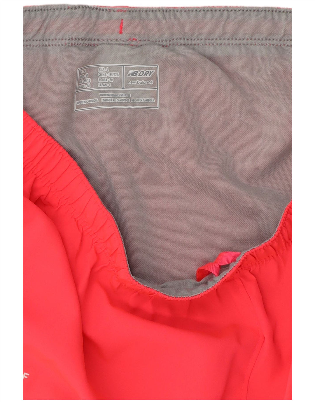 New Balance sportsshorts til kvinder UK 14 Large Pink Polyester